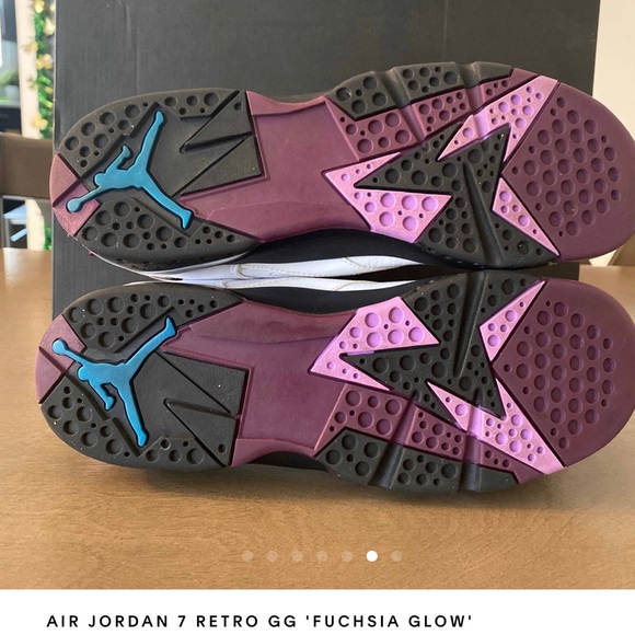Air Jordan 7 Retro GG 'Fuchsia Glow' - Picture 6 of 7